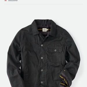 Men's Flint and Tinder Black Trucker Jacket XL